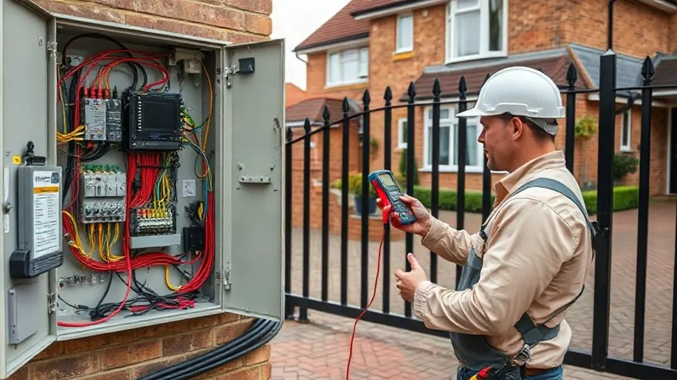 Electric Gates Wiring in Canterbury