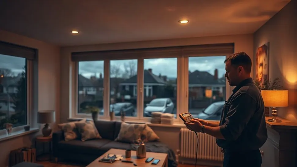 Flickering Lights in Canterbury