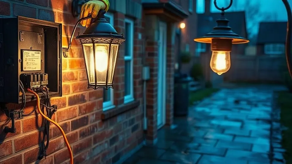 Outdoor Lighting Repair in Canterbury